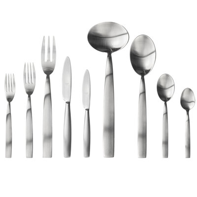 Ensemble de couverts Med méditerranea avec couteaux H / H - 39 pièces - Glace