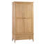 Mapleview 2 Door Solid Wood Wardrobe