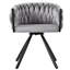 Chaises de salle à manger pivotantes en velours Kynor Glam-121784656-121784657