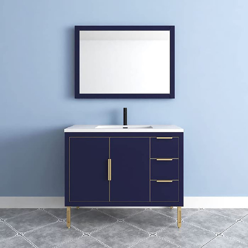 41.93'' Single Bathroom Vanity with Top