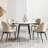 Extendable Sintered Stone Material Round Dining Table