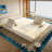86.6" Multifunctional Convertible Sofa Bed with 2 Tumbler Backrests and 2 Pillows-1135298233