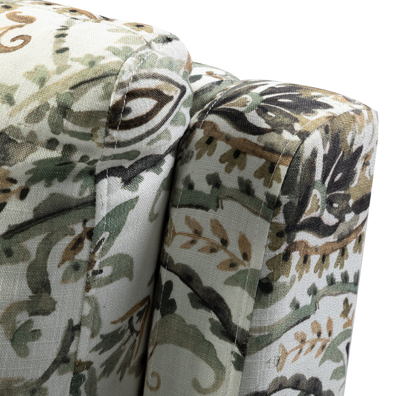 Fauteuil inclinable manuel berçant Salome, Polyester sauge