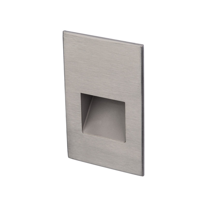 Stainless Steel LED Step Light with Frosted Acrylic Diffuser