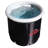 ALEKO Black Insulated Cold Plunge , No Chiller Included