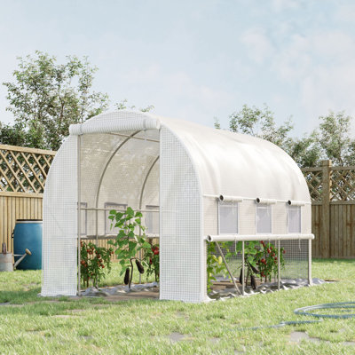 9.68 Ft W x 6.56 Ft D Hobby Greenhouse