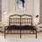 Rennane 18" Metal Full Bed with Headboard & Footboard-1177355693