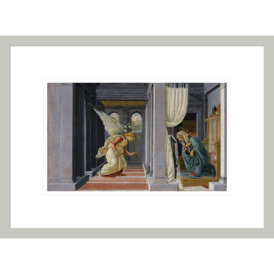 L'Annonce par Sandro Botticelli, impression giclée sur cadre