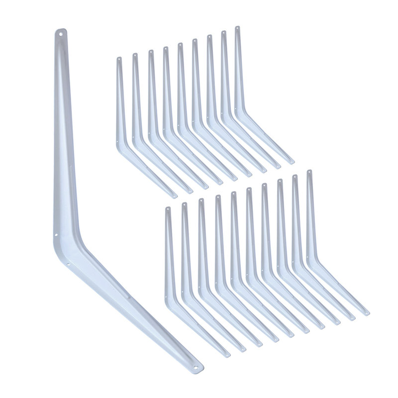 SUPPORT BLANC ET LOURD - 20PK, H 11 po x l 1,75 po x P 13 po