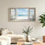 «Beach View», reproduction d'art sur toile encadrée de 1 x 58 x 28 po-531730996