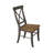 Bellmead Solid Wood Cross Back Side Chair-274613944