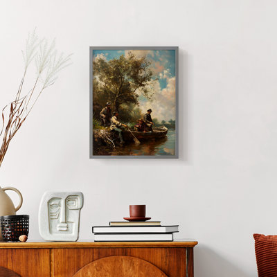 NAUTICAL Series DLXVII  -Premium Framed Print -Ready to Hang - No Nails Required
