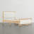 Modern Solid Wood Boucle Upholstered Bed Frame With USB-195040330-195040308-183250177
