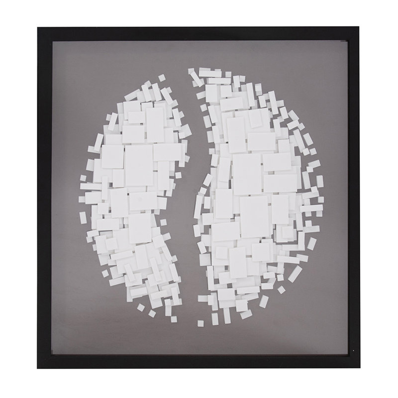 Art abstrait encadré Angenie