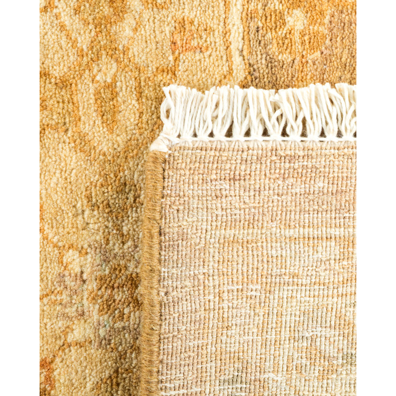 Classic One-of-a-Kind 6' 3" X 10' 9" Hand Knotted Area Rug