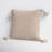 Mino Tassels Cotton Blend Throw Pillow