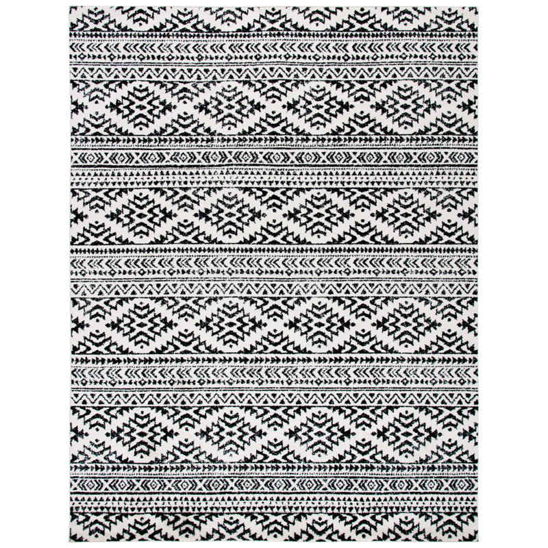 Talkington Geometric Hand Woven Area Rug, Rectangle 235 x 305cm