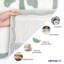 Palmier trio 20 po x 32 po