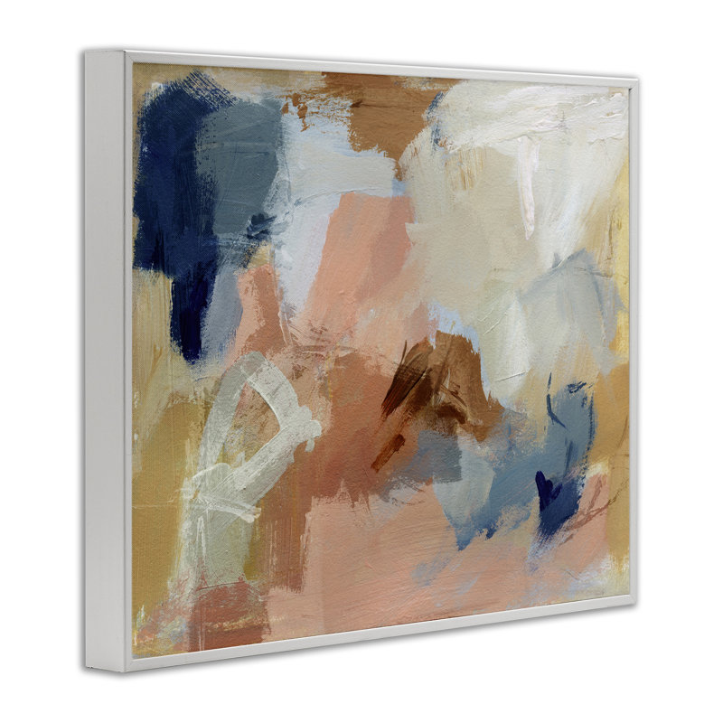 «Rustic Neutrals», art de la giclée encadrée par Victoria Barnes, Giclée encadrée blanc bord de mer, H 24 po x l 30 po