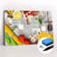 Magnetic Glass Dry Erase Board-541991377