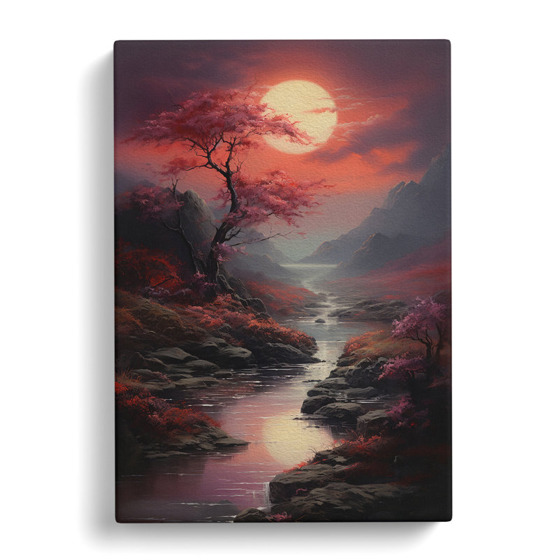 Landscape Romanticism - Wrapped Canvas, 50cm H x 35cm W x 3cm D