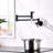 Contemporary 2-Handle Wall-Mounted Pot Filler-41972375