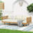 Claremont 3 Seater Daybed (Beige)-176150811-176150808