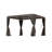 10' × 10' Aluminum Louvered Pergola, Outdoor Pergola with Adjustable Louvered Roof-113616217