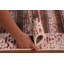 Tapis rayé abstrait moderne 3 x 5