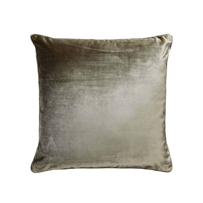 Naperville Square Cushion, Mink, 55cm H x 55cm W x 4cm D