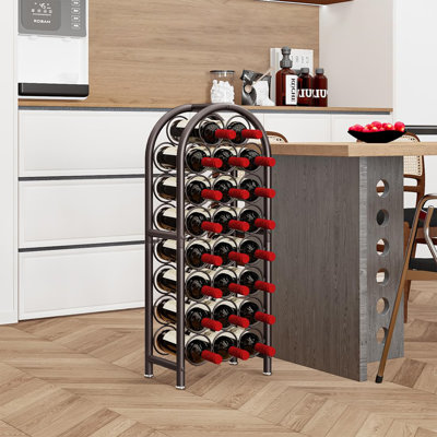 Wine Rack Freestanding by Latitude Run