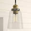 Luminaire suspendu 1 lumière à une cloche-16109599