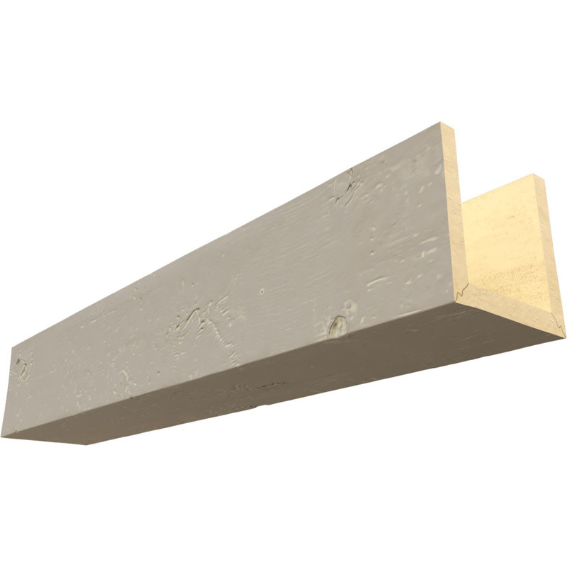 Poutre de plafond Knotty Endurathane, Cachemire, 18'L, 6"H x 8"W