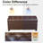 40" Faux Leather Storage Ottoman Bench With Tufted Button-1483342861