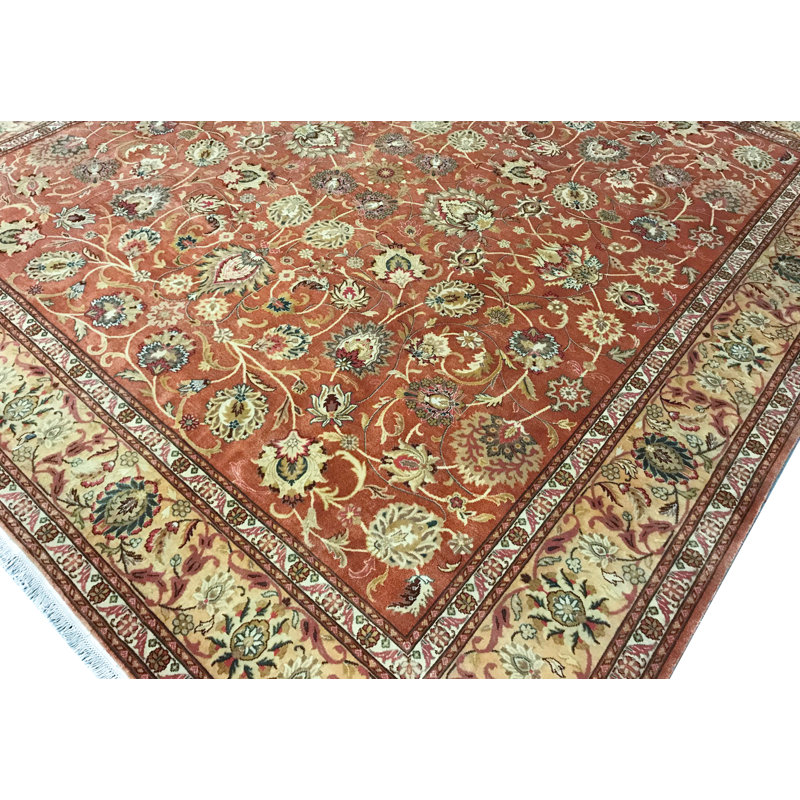 One-of-a-Kind Rectangle 10' X 10'6" Hand Knotted Area Rug