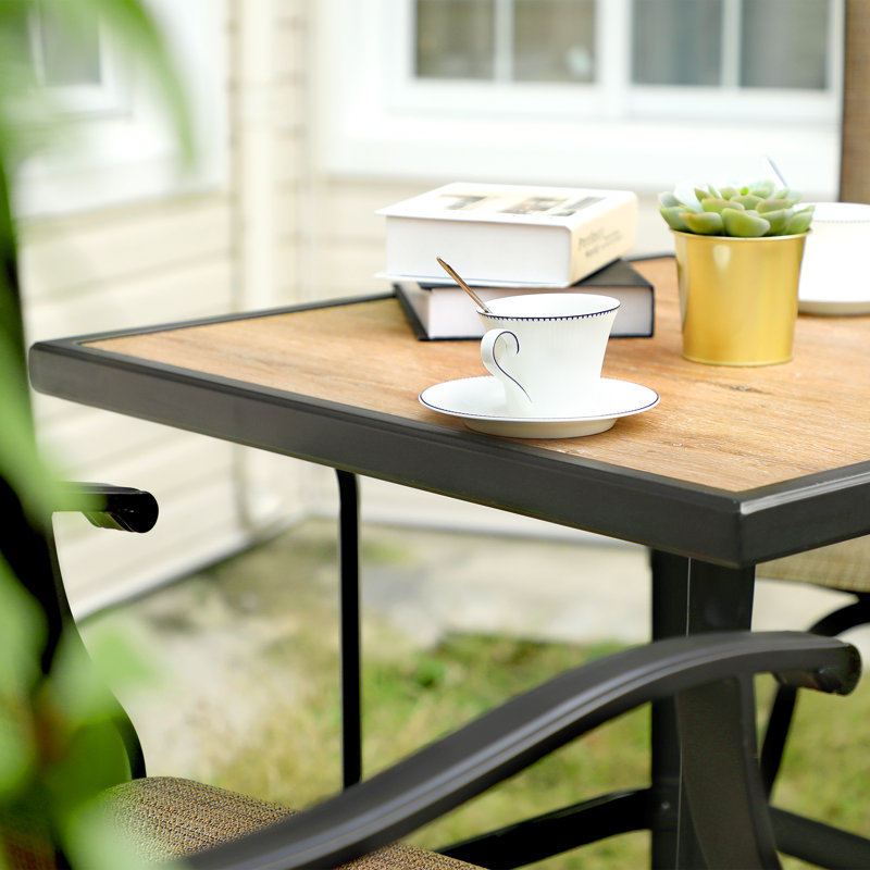 2 - Person Patio Dining Set Square Table