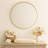  Korra Round Brushed Nickel Mirror 36 inch, Silver Metal Circle Wall Mirror for Bathroom, Large Round Mirror for Wall, Modern Silver Vanity Mirror for Entryway-1272566533-1272566534