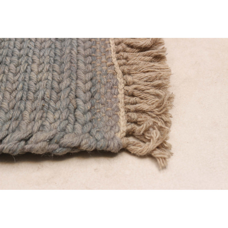 Kilim gris Ankara 5 pi 3 po x 6 pi 8 po