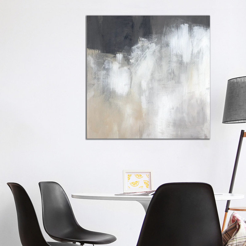 Neutral Abstract II by Jennifer Paxton Parker - Wrapped Canvas Painting, 93.98 cm H x 93.98 cm W x 3.175 cm D