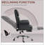 Fauteuil de direction, fauteuil de bureau ergonomique en cuir synthétique, fauteuil inclinable et pivotant avec repose-pieds et support lombaire-1762494976