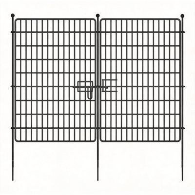 81 cm H x 73.6 cm W Fence Panels Fencing with 14 Panel(s) Included