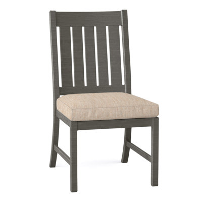 Club Patio Dining Side Chair with Cushions