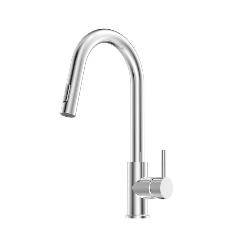 RoomTec Pull Down Kitchen Faucet, Chrome