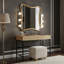 Coiffeuse Aurelia avec miroir rabattable
