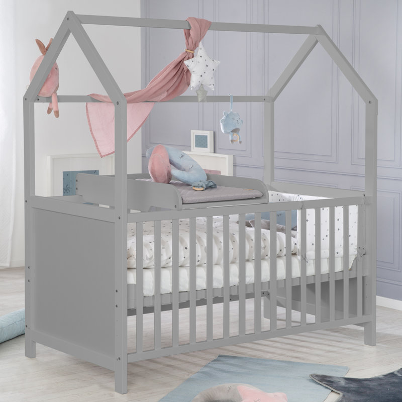 Cot and Changer Combo, Taupe