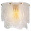 Wall Lamp Asinara Clear Textured Glass