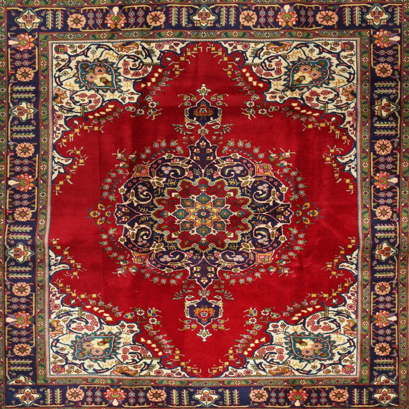 Oriental Indoor Rug, Round 5'