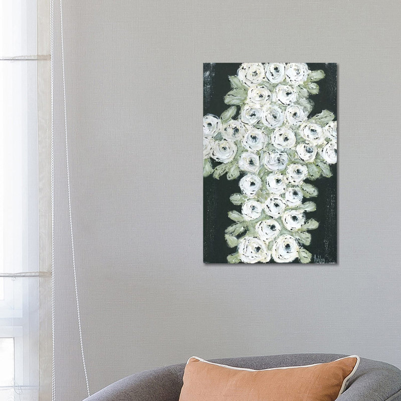 «Flower Cross», impression sur toile tendue, H 26 po x l 18 po x 1,5 po
