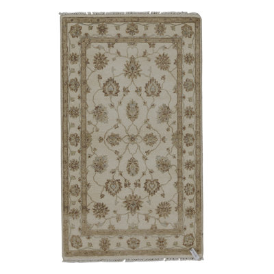 Heriz Wool Oriental Area Rug