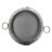 22.5X22.5X26 Inches Drum Side Table With Removable Lid And Galvanized Gray Finish, Rustic Design For Aesthetic, Ideal Various Decor Styles In Gray, Inches, Storage Tray, Adds Character To Shabby -